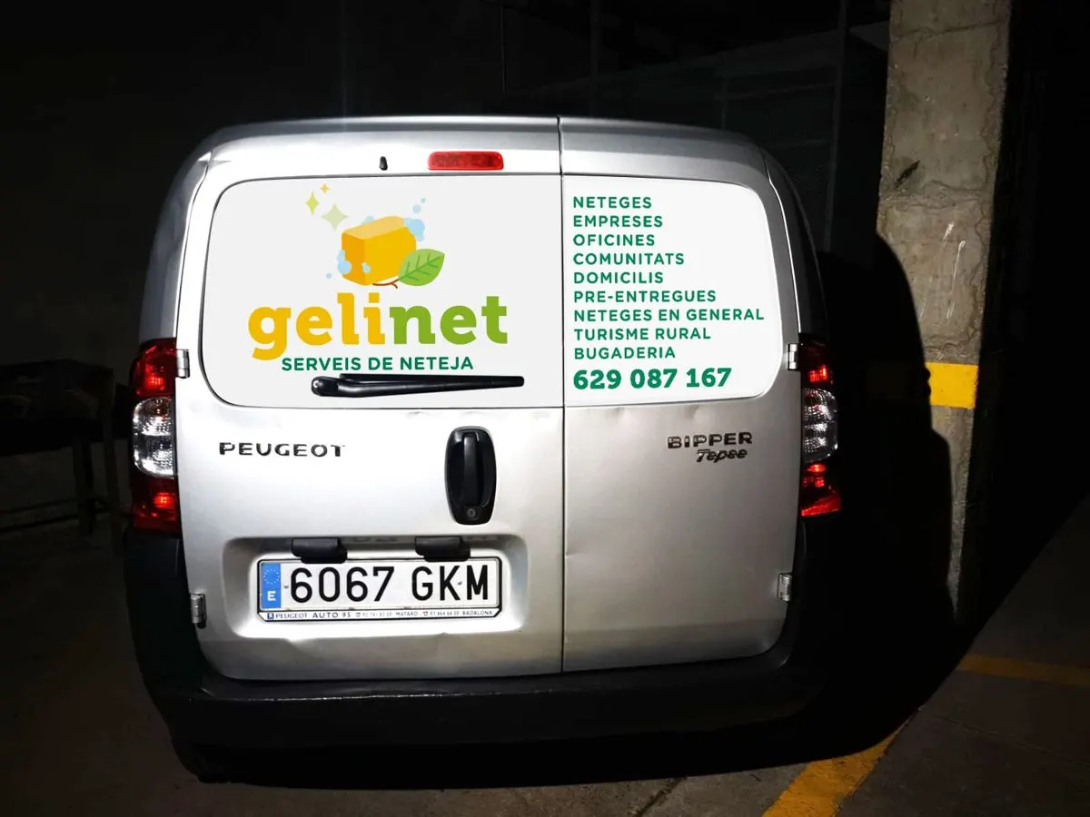 Gelinet Cleaning Services van